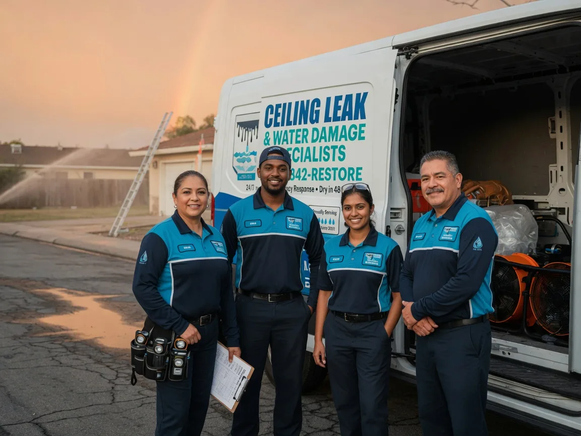 Ceiling Leak Cleanup company in Talent, OR
